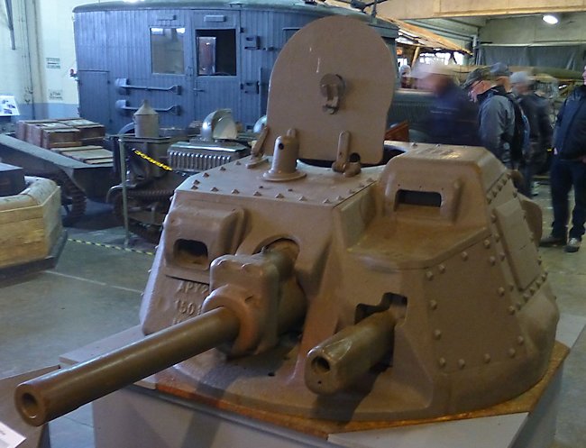 Surviving AMC 35 Belgium WW2 medium cavalry Tank ACG1 turret