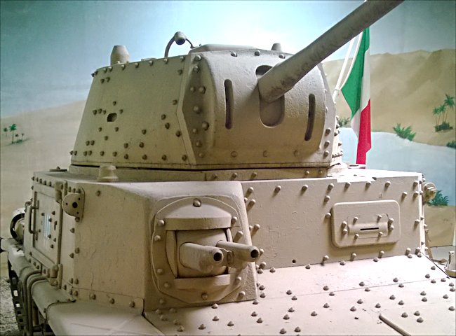 Surviving Carro Armato M15/42 Italian Medium Tank