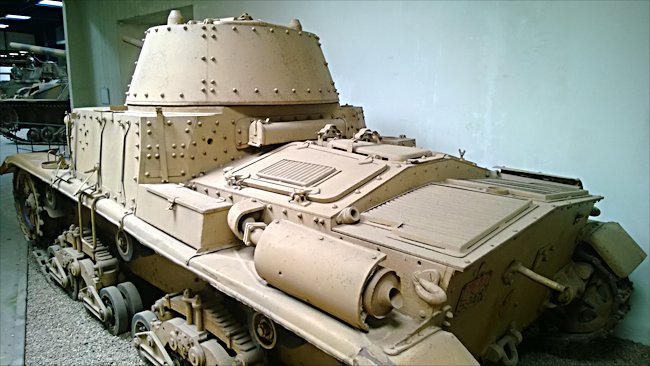 Surviving Carro Armato M15/42 Italian Medium Tank