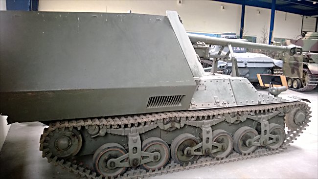 Surviving German Marder I Sd.Kfz.135 Self propelled Gun