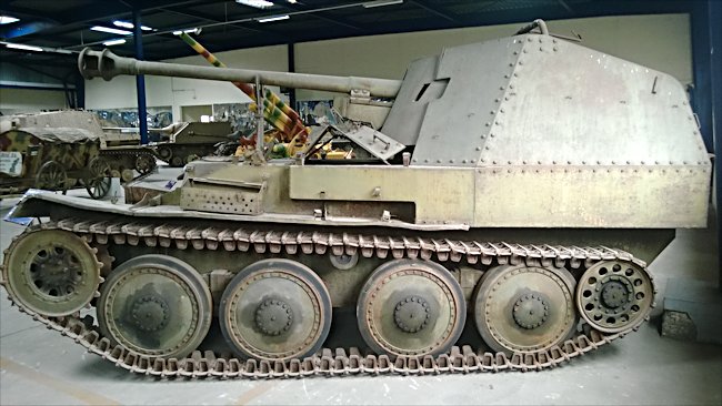 Surviving German Marder III Ausf.M Sd.Kfz. 138 Self propelled Gun