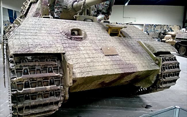 Surviving German WW2 Panther Ausf A Medium Tank Sd.Kfz.171 Panzerkampfwagen V
