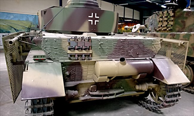 Surviving German Panzer IV Ausf J tank panzerkampfwagen 4 Sd.Kfz.161