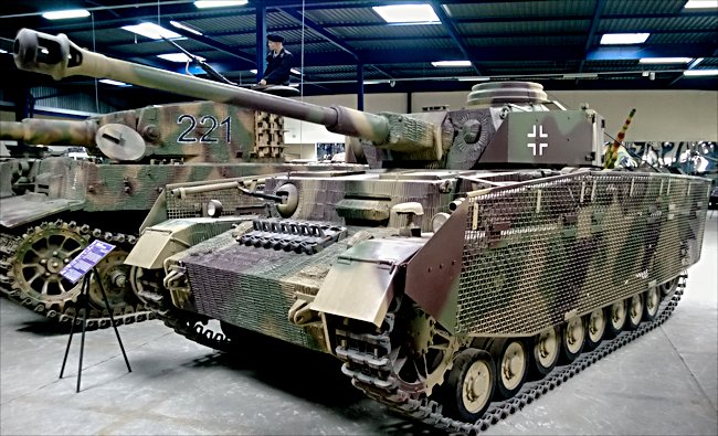 Surviving German Panzer IV Ausf J tank panzerkampfwagen 4 Sd.Kfz.161