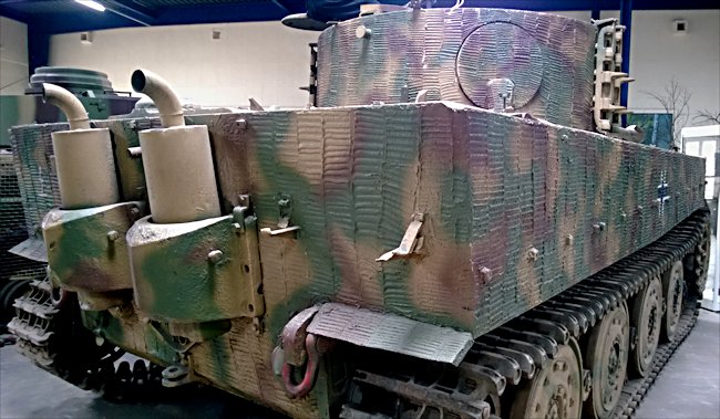 Surviving German Tiger I Ausf. E Heavy Tank panzerkampfwagen VI