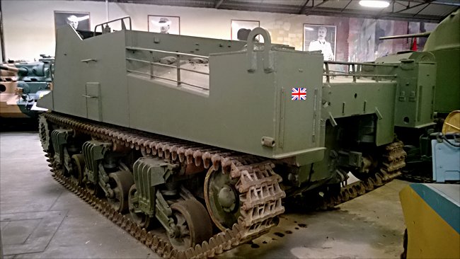 Surviving British WW2 Sexton II Self Propelled Gun SPG