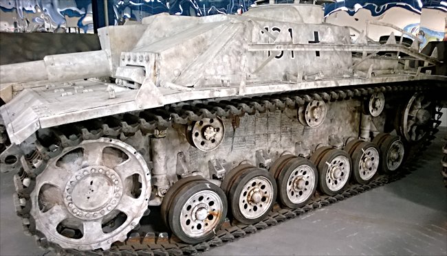 Surviving German Sturmhaubitze StuH 105mm Assault Gun