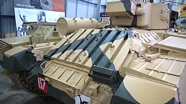 rear view of a Valentine IX Tank