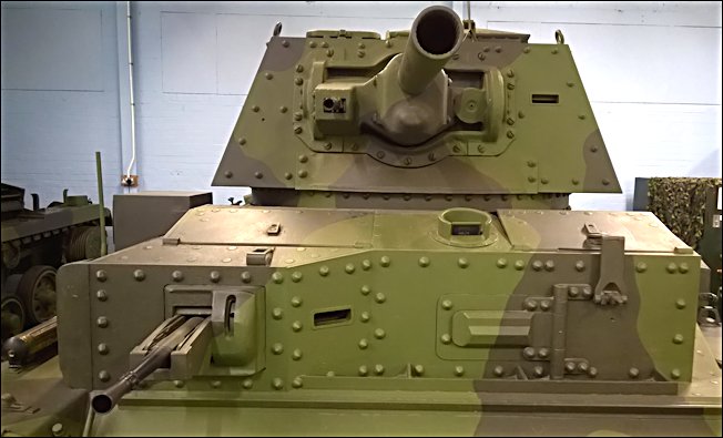 Turret on the A10 Cruiser MkII tank