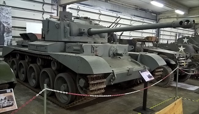 British A34 Comet Tank did not saw action in the WW2 Battle of the Bulge