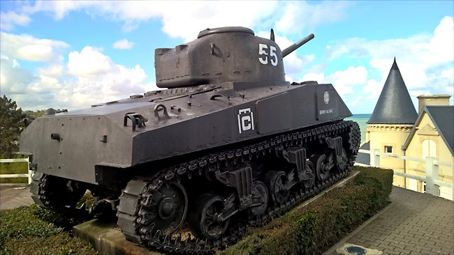 Surviving M4A2 Sherman Tank used in Normandy during D-Day