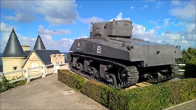 Surviving M4A2 Sherman tank