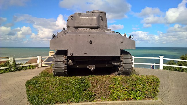 Preserved M4A2 Sherman Tank used in Normandy during D-Day