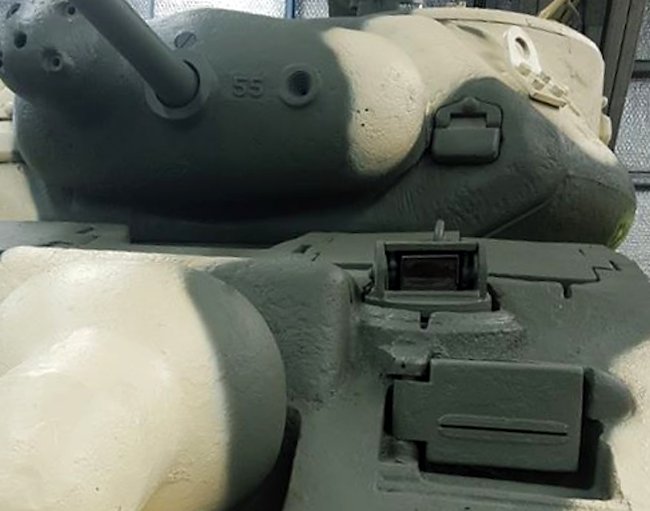 Surviving Sentinel AC1 Mk.1 Australian WW2 Tank in the AAAM museum
