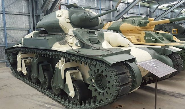 Surviving Sentinel AC1 Cruiser Mk.1 Australian WW2 Tank in the AAAM museum