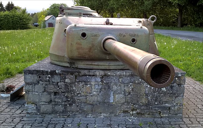 Preserved Bastogne Battle of the Bulge Turrets