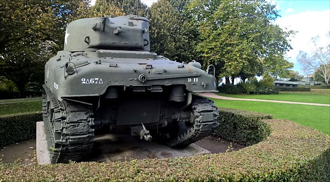 Surviving M4A1(75) Sherman Tank used in Normandy during D-Day