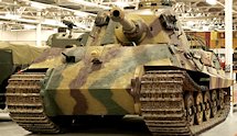 Surviving German WW2 Tiger II Ausf. B Heavy Tank Bovington Tank Museum