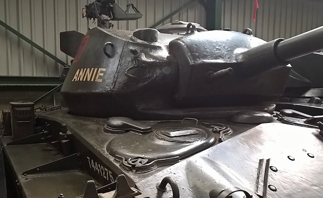 Restored M24 Chaffee Light Tank at the Muckleburgh Military Collection Museum