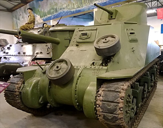 Surviving British M3 Grant Medium Tank