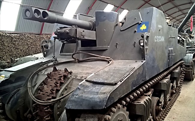 Preserved Canadian WW2 Sexton II Self Propelled Gun SPG