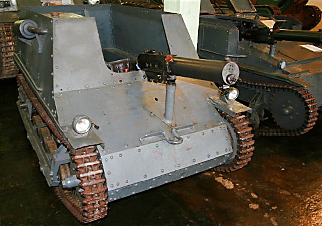 Surviving Swedish Carden Loyd MkV tankette