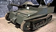 Surviving Swedish Carden Loyd MkVI tankette