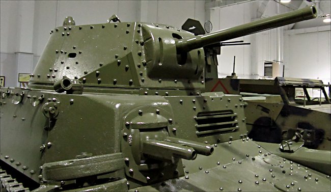 Surviving Fiat Ansaldo M13/40 Italian Medium Tank