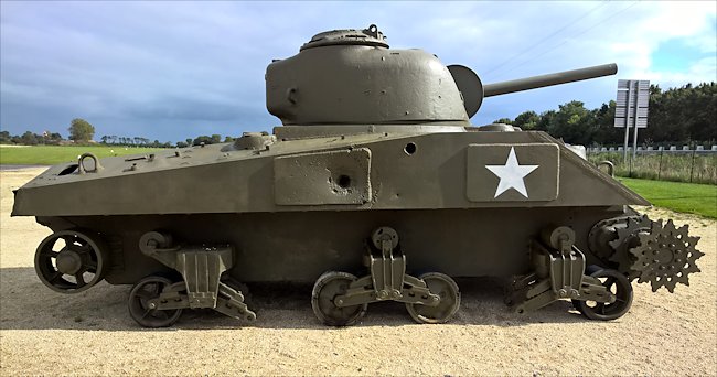 Surviving M4A4 Sherman Tank Wreck