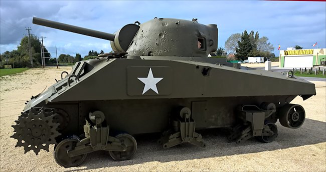 Surviving M4A4 Sherman Tank Wreck