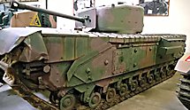 Surviving Churchill MkIV Tank