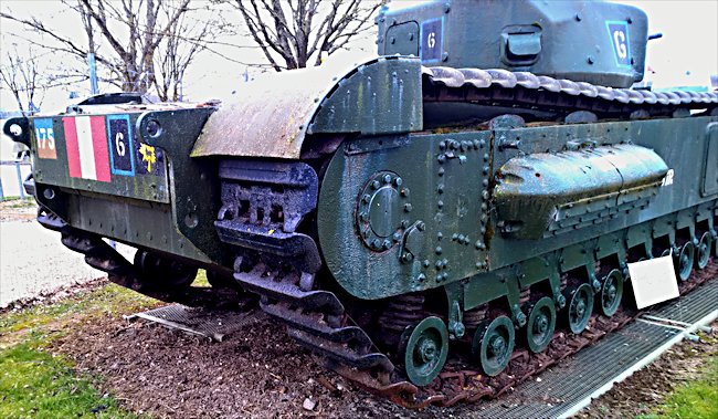 A Churchill tank, WWII. - Picture of Marine Gardens, Carrickfergus