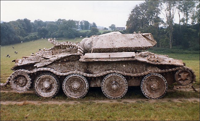 Surviving Covenanter A13 Mk.III Cruiser MkV Tank Denbies