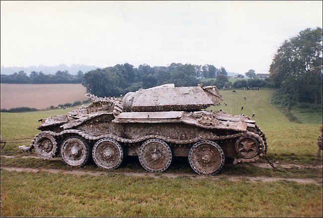Surviving Covenanter A13 Mk.III Cruiser MkV Tank Denbies