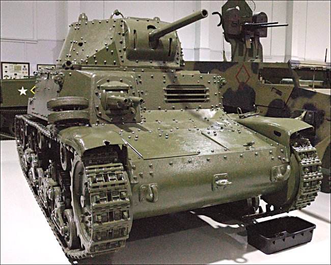 Surviving Fiat Ansaldo M13/40 Italian Medium Tank