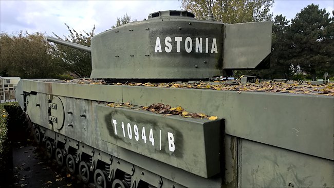 Preserved Churchill Mk VII Tank
