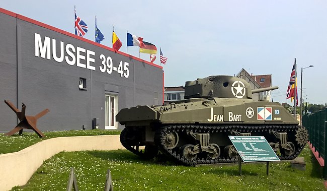 Surviving Free French Sherman M4A4 Medium Tank