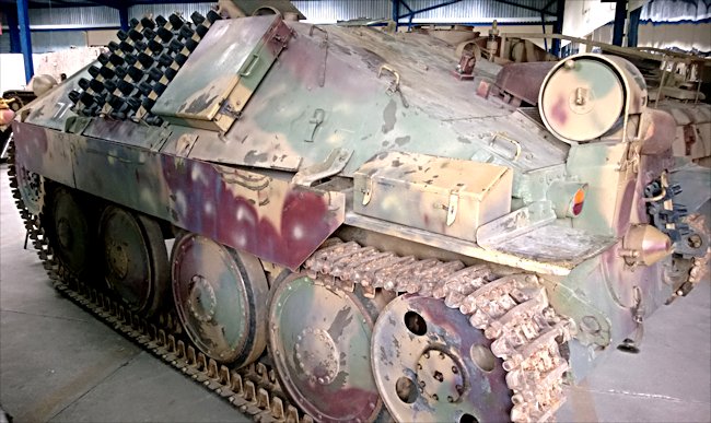 Surviving German Hetzer Jagdpanzer 38t Tank Destroyer