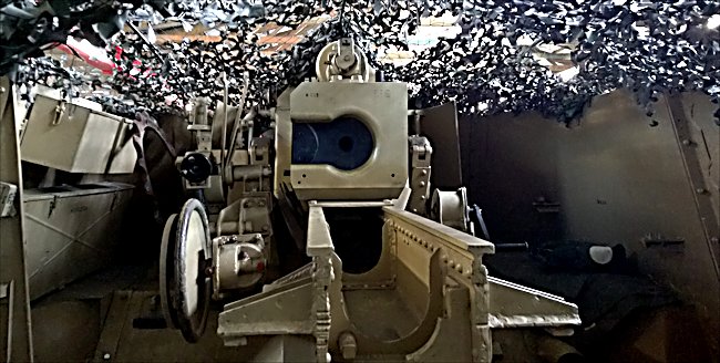Surviving German Hummel self propelled artillery gun of WW2