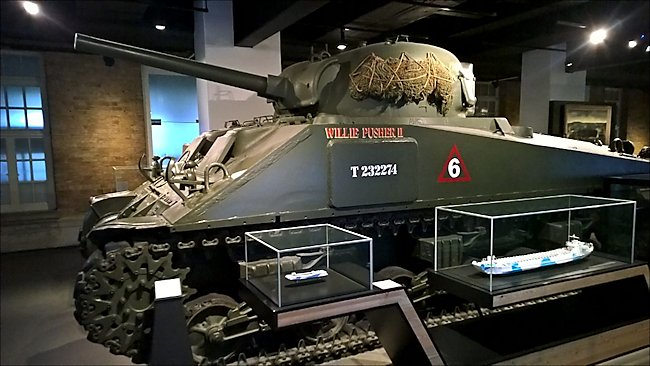 Surviving Sherman M4A4 British Medium Tank