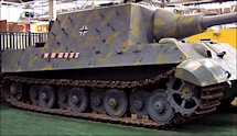 Surviving German WW2 Jagdtiger Tank Destroyer Bovington Tank Museum