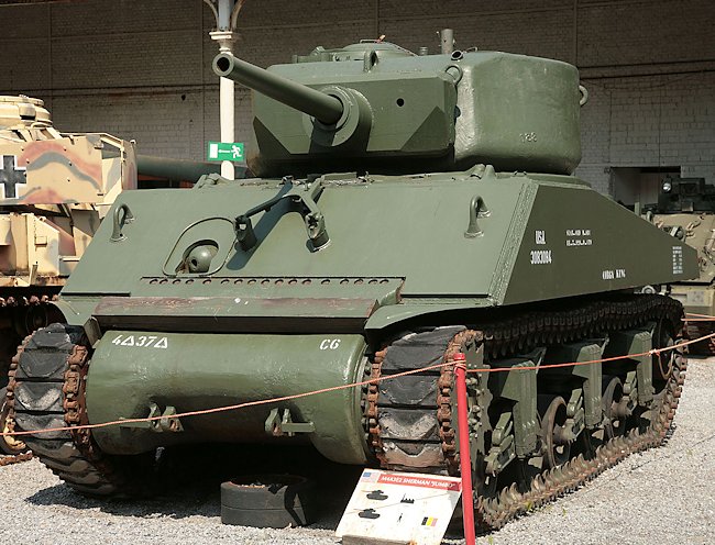 A M4A3E2(75) Jumbo Sherman tank