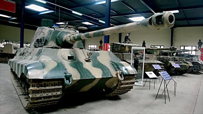 Surviving German Royal Tiger II Ausf. B Heavy Tank