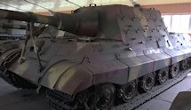 Surviving German WW2 Jagdtiger Tank Destroyer Kubinka Tank Museum