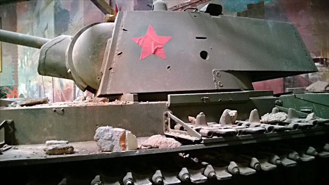 Surviving Russian Soviet WW2 KV1 Heavy Tank