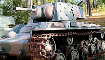 Surviving KV1 E Heavy Tank Finland