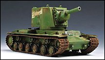 1:35 Scale Soviet WW2 Military KV-2 Tank Model Kits