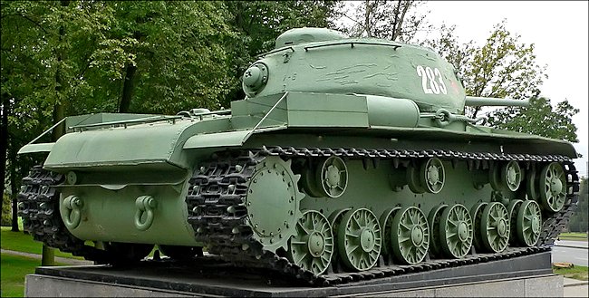 Preserved KV-85 Tank