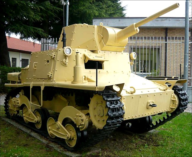 Surviving Italian WW2 Carro Armato L6/40 light tank