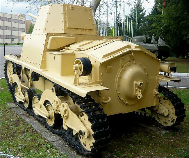 Surviving Italian WW2 Carro Armato L6/40 light tank